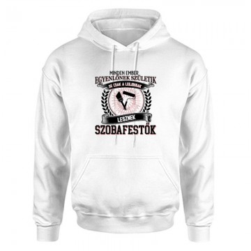 Legjobbak lesznek szobafestők Unisex Kapucnis Pulcsi