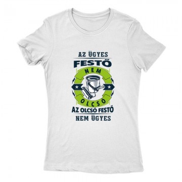 Az ügyes festő Női Póló