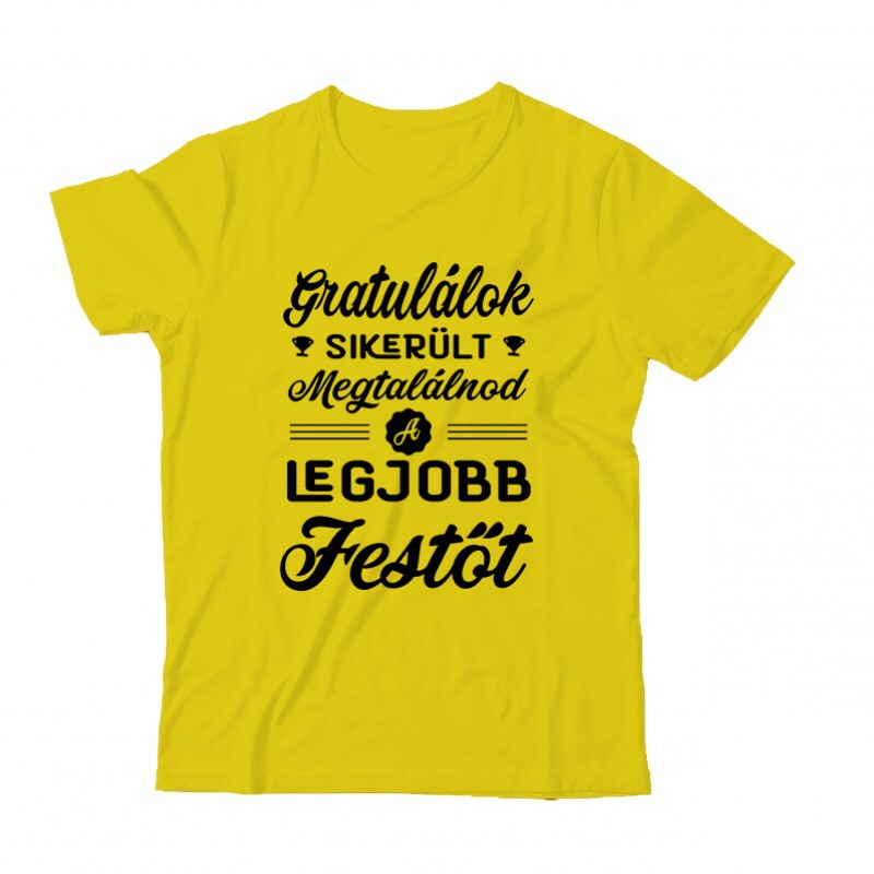 Gratulálok - legjobb festő Gyermek Póló