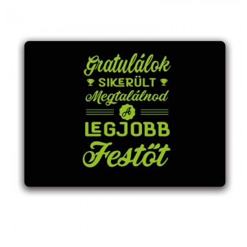 Gratulálok - legjobb festő Egérpad