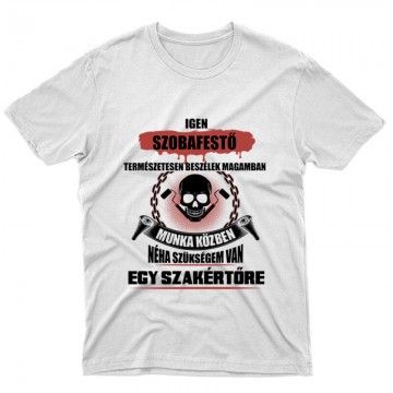 Szakértő festő Unisex Póló