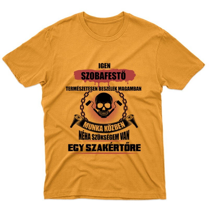 Szakértő festő Unisex Póló
