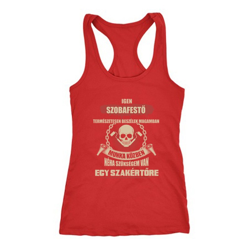 Szakértő festő Női Trikó