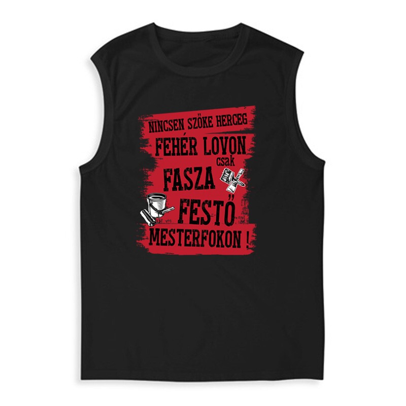 Fasza festő mesterfokon Férfi Trikó