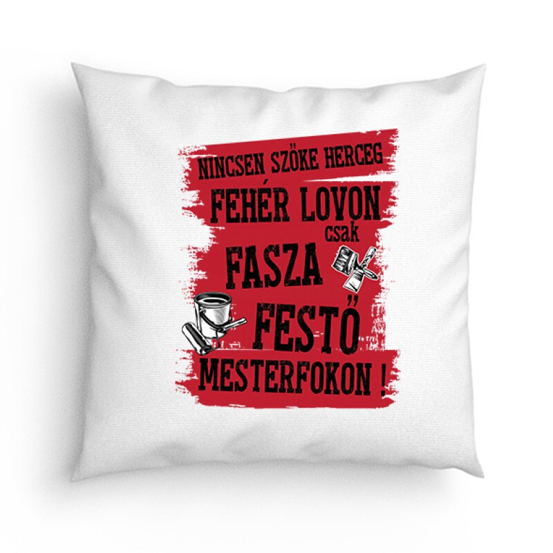 Fasza festő mesterfokon Párna