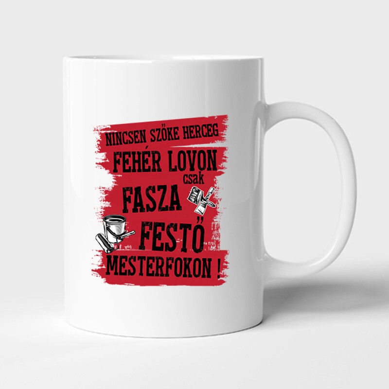 Fasza festő mesterfokon Bögre