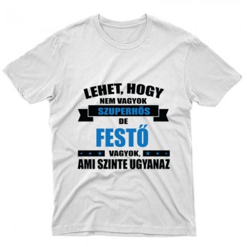 Szuperhős festő Unisex Póló