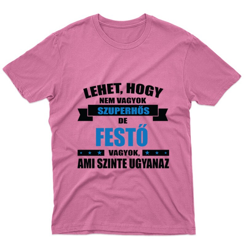 Szuperhős festő Unisex Póló