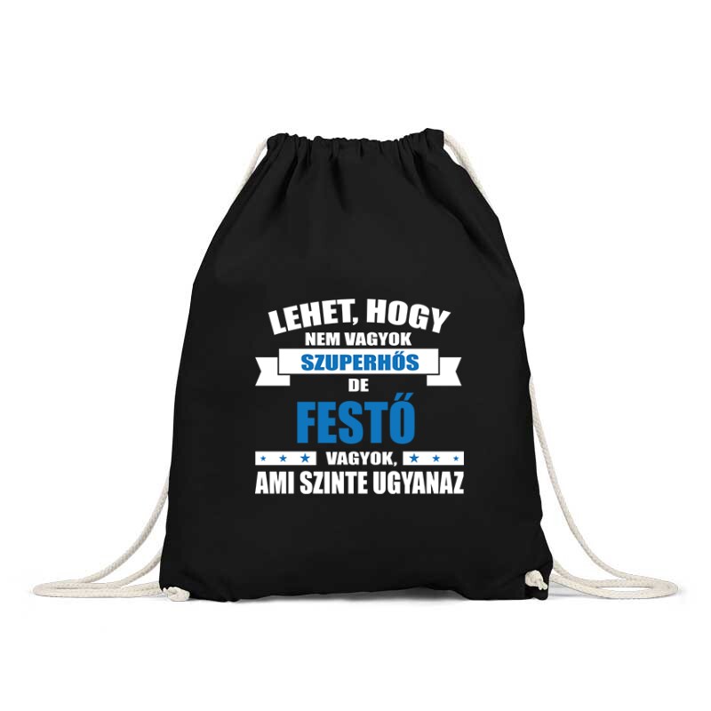 Szuperhős festő Hátizsák