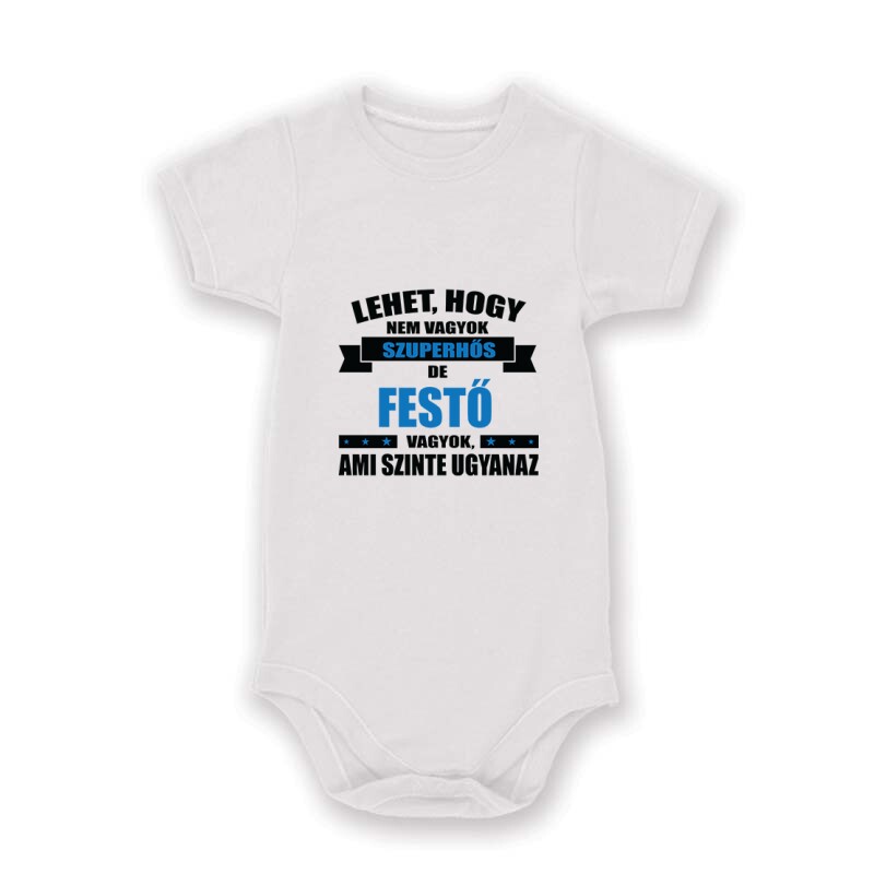 Szuperhős festő Baby Body