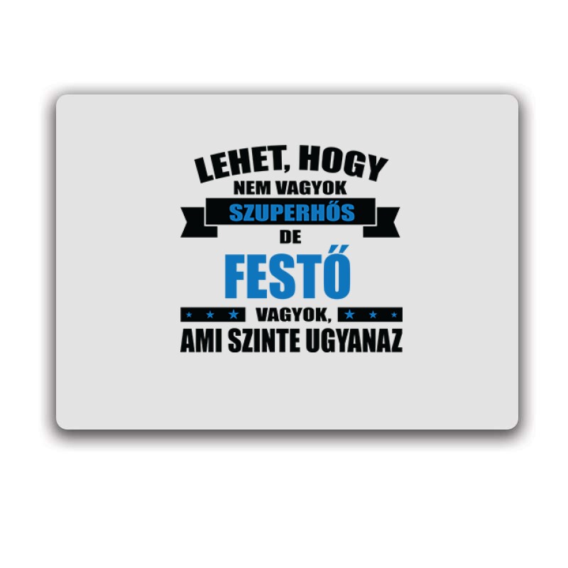 Szuperhős festő Egérpad