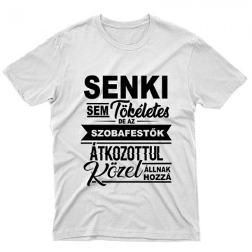 Senki sem tökéletes (festő) Unisex Póló