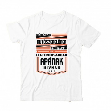 Autószerelő apa Gyermek Póló