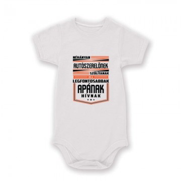 Autószerelő apa Baby Body