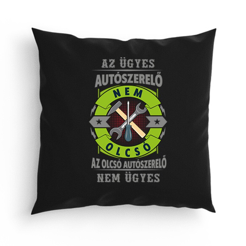 Az ügyes autószerelő Párna