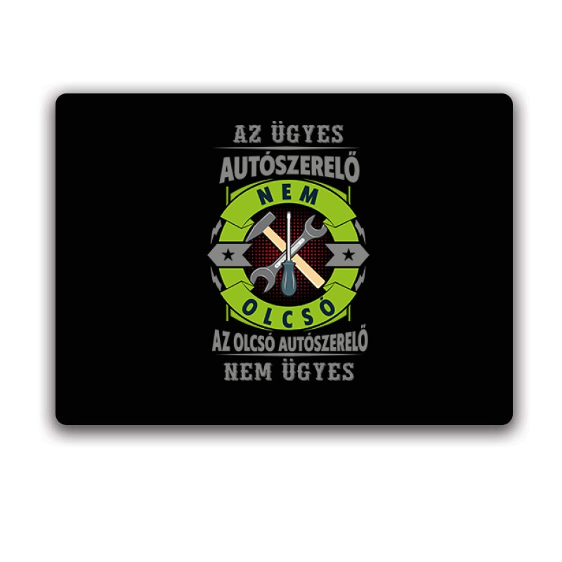 Az ügyes autószerelő Egérpad