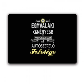 Az autószerelő felesége Egérpad