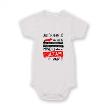 Autószerelő vagyok igazam van Baby Body