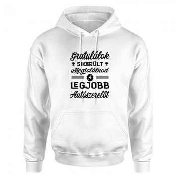 Sikerült megtalálnod (autószerelő) Unisex Kapucnis Pulcsi
