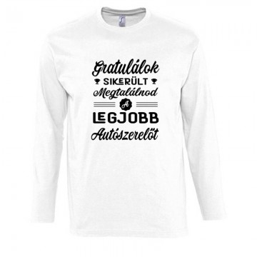 Sikerült megtalálnod (autószerelő) Hosszú Ujjú Póló
