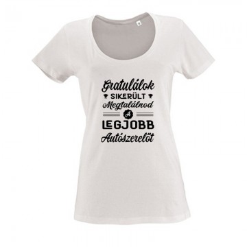 Sikerült megtalálnod (autószerelő) Női O Nyakú Póló