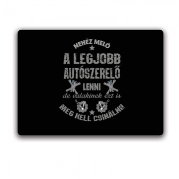 Nehéz meló (autószerelő) Egérpad