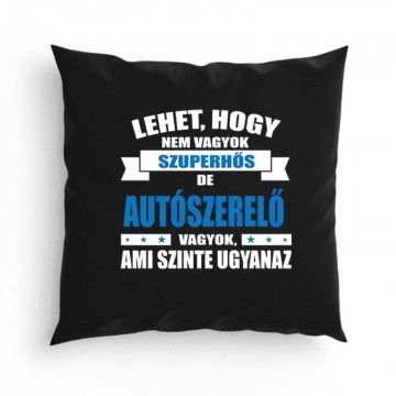 Szuperhős autószerelő Párna