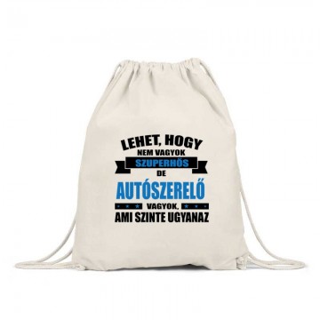 Szuperhős autószerelő Hátizsák