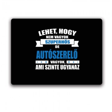 Szuperhős autószerelő Egérpad
