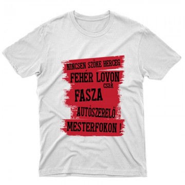 Fasza autószerelő Unisex Póló