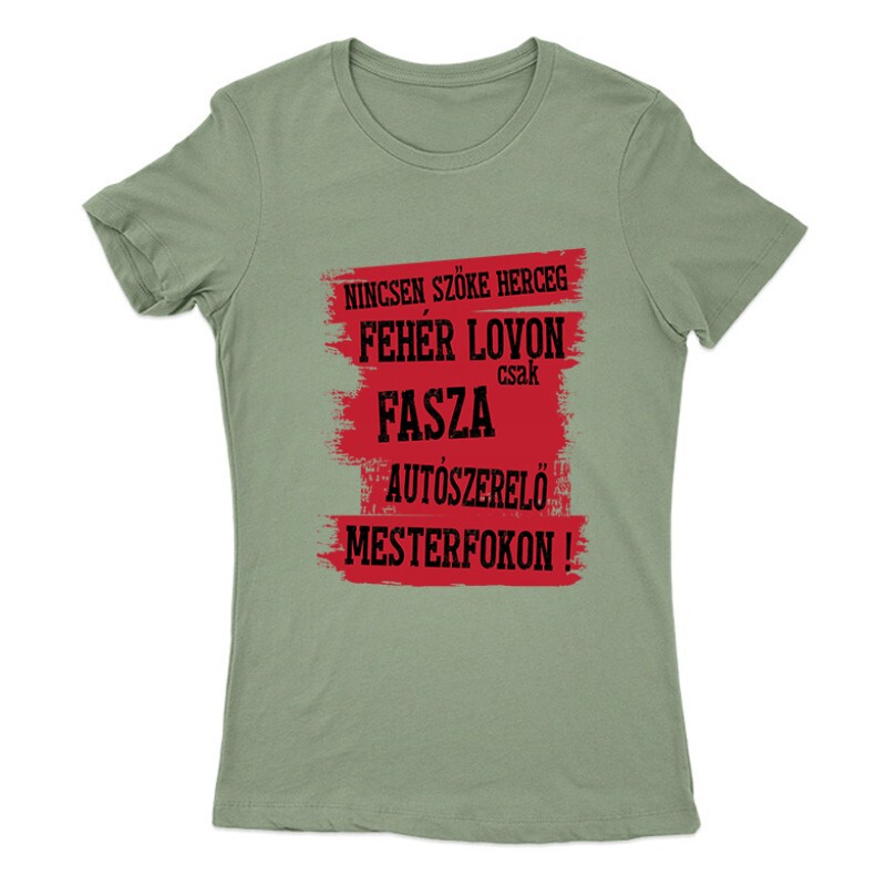 Fasza autószerelő Női Póló