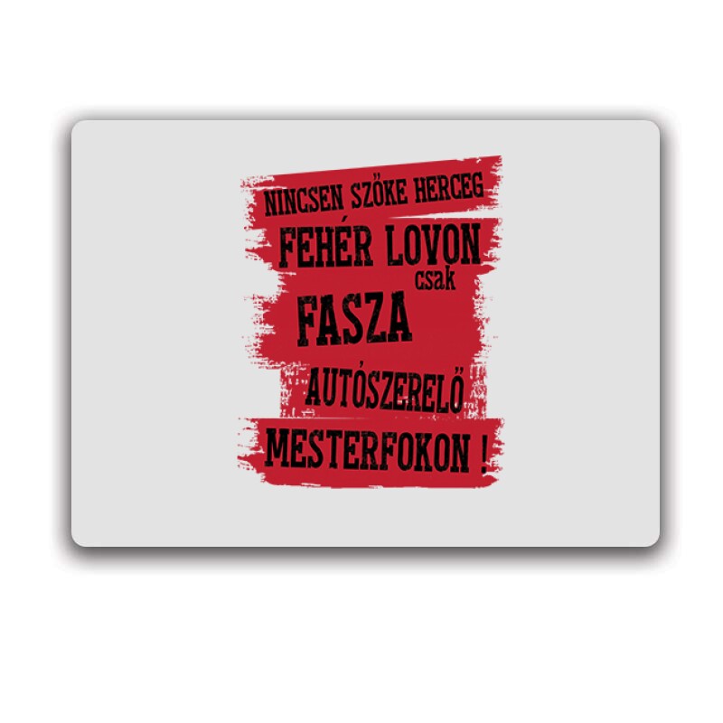 Fasza autószerelő Egérpad