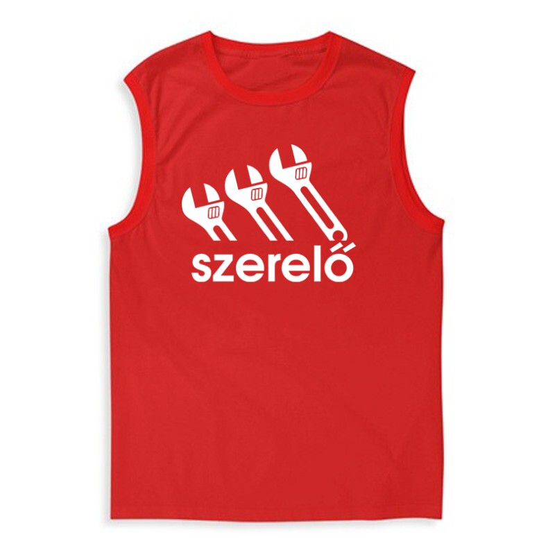 A szerelő Férfi Trikó