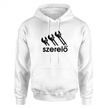 A szerelő Unisex Kapucnis Pulcsi