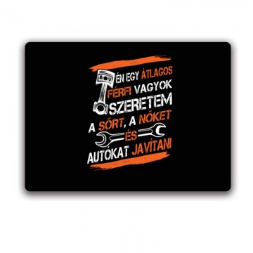 Átlagos férfi (autószerelő) Egérpad