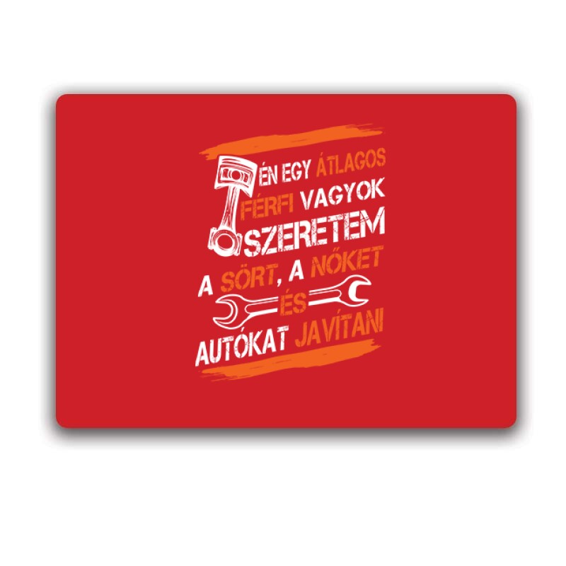 Átlagos férfi (autószerelő) Egérpad