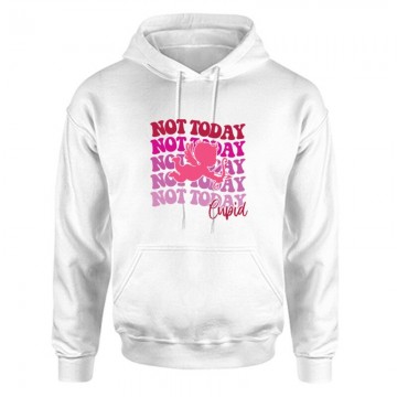 Not today Cupid Unisex Kapucnis Pulcsi