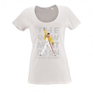 Freddie Mercury Női O Nyakú Póló