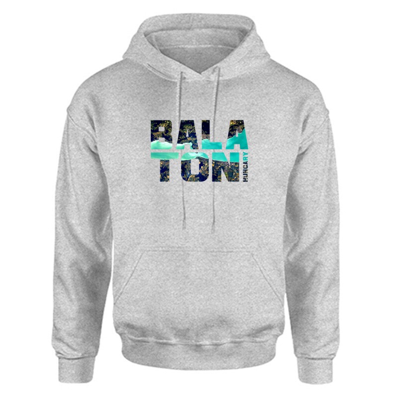 Balaton Unisex Kapucnis Pulcsi