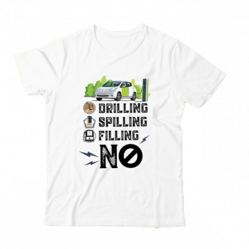 Drilling Spilling Filling NO Gyermek Póló