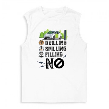 Drilling Spilling Filling NO Férfi Trikó