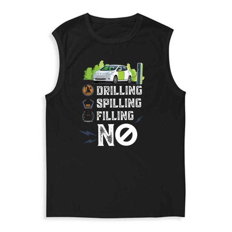 Drilling Spilling Filling NO Férfi Trikó
