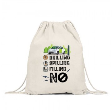 Drilling Spilling Filling NO Hátizsák