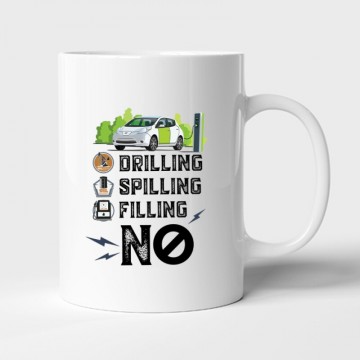 Drilling Spilling Filling NO Bögre