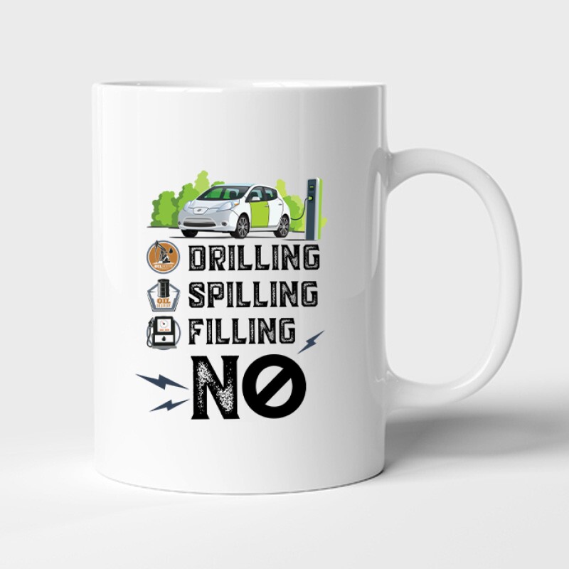 Drilling Spilling Filling NO Bögre