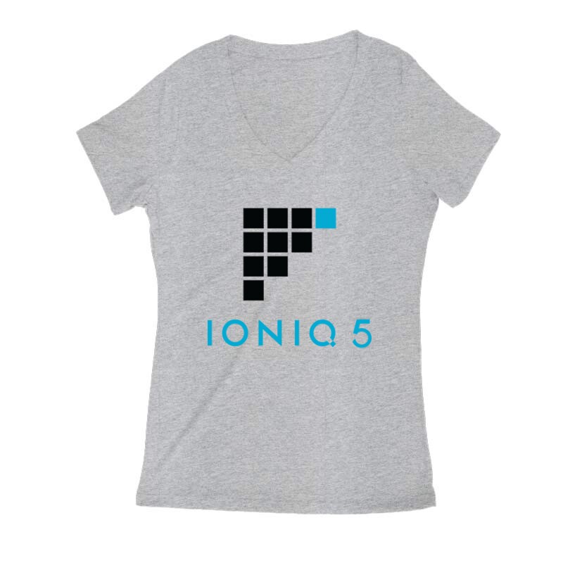 Ioniq 5 Női V Kivágott póló