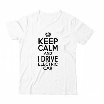 Keep calm - electric car Gyermek Póló
