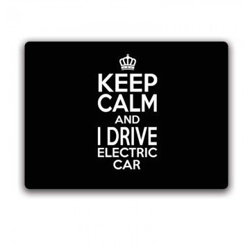 Keep calm - electric car Egérpad