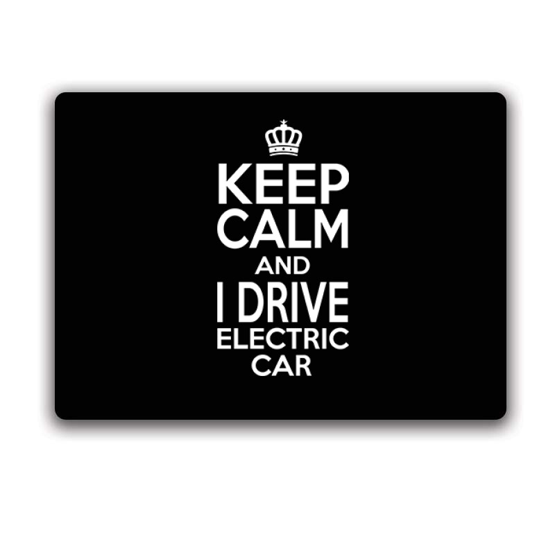 Keep calm - electric car Egérpad