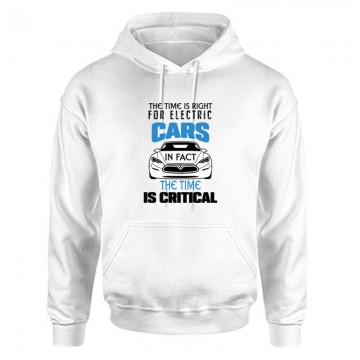 In Fact the time is critical Unisex Kapucnis Pulcsi